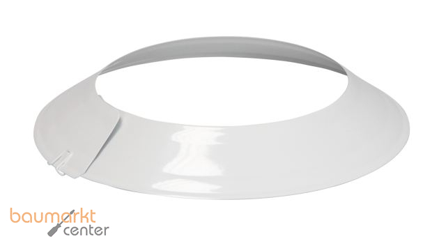 Bertrams ALU-Pu Rosette, wei�-beschichtet