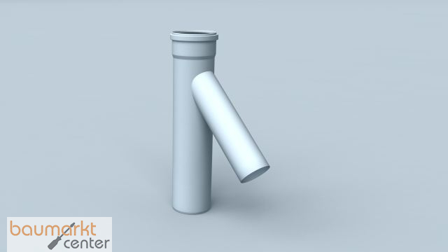 Bertrams Polyline EW Kaskaden-T-St�ck 45 Grad