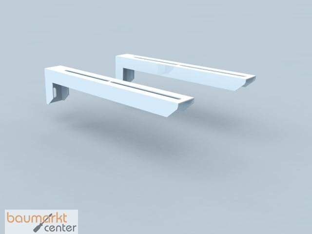 Bertrams Polyline LAS Wandkonsole wei� WA 50