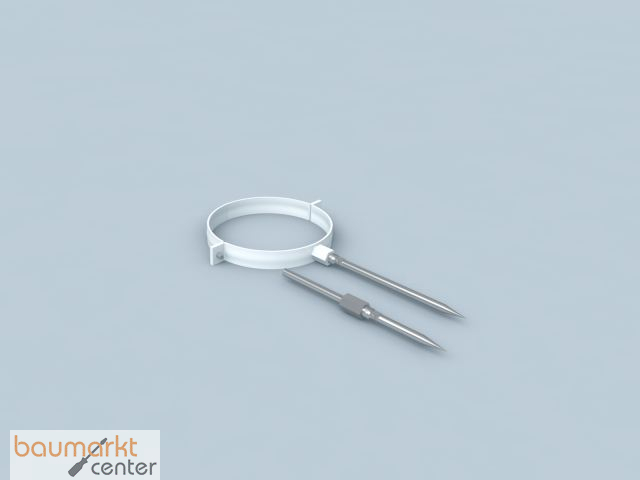 Bertrams Polyline LAS Rohrschelle 2 wei�