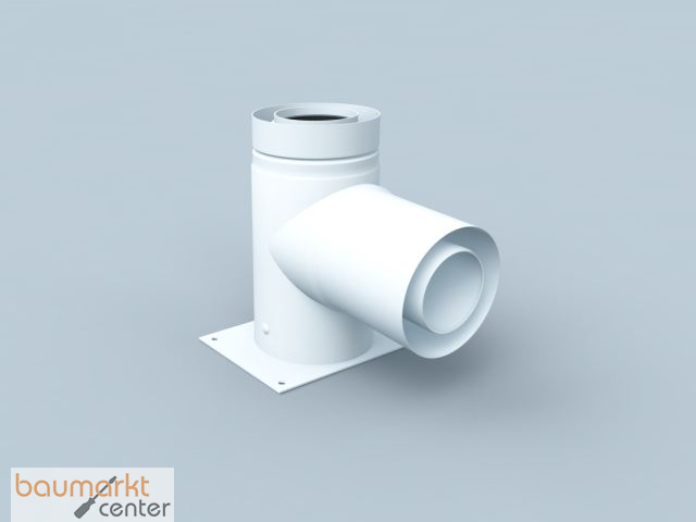 Bertrams Polyline LAS T-St�ck 87Grad m. Zuluft