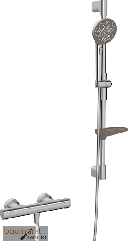 Hansa Brausebatt. m. Brausegarnitur, 3-str.