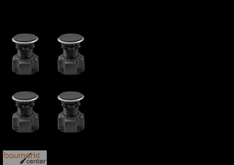 KA Stelzf��e Solidlite 4 St�ck