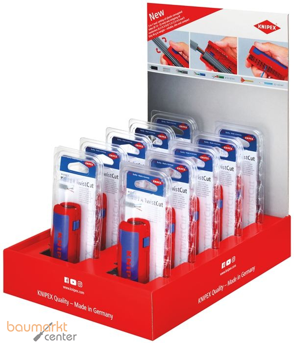 KNIPEX 00 18 01 V30 Thekendisplay 10-teilig 305 mm