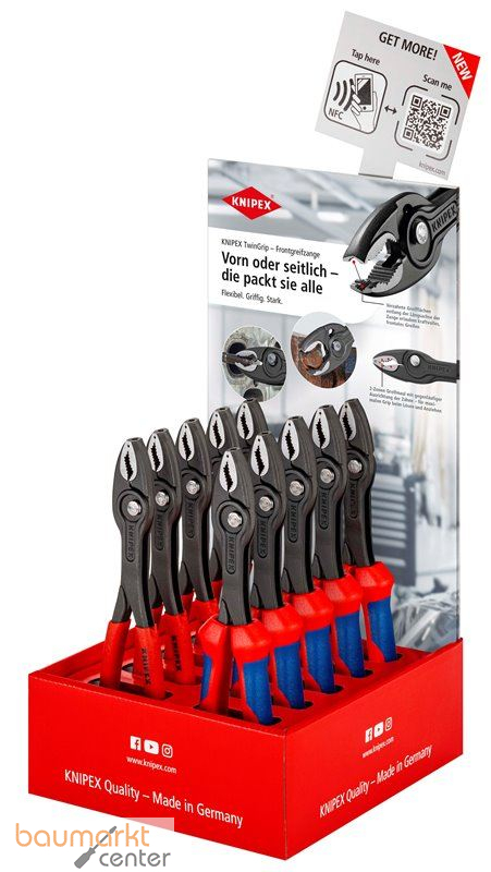 KNIPEX 00 18 01 V41 Thekendisplay 5 x 82 01 200, 5 x 82 02 200 200 mm