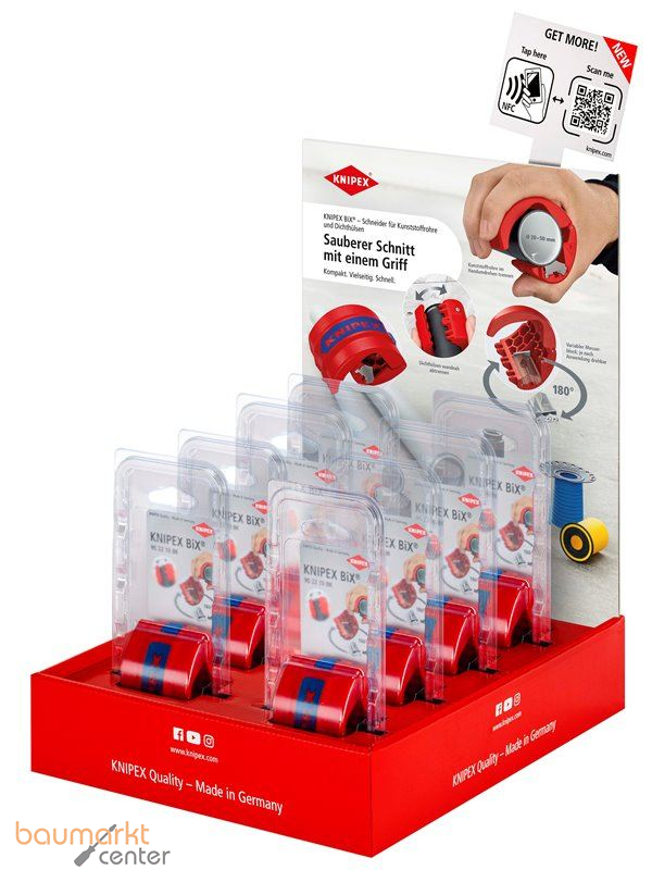 KNIPEX 00 18 01 V43 Thekendisplay 8-teilig 305 mm