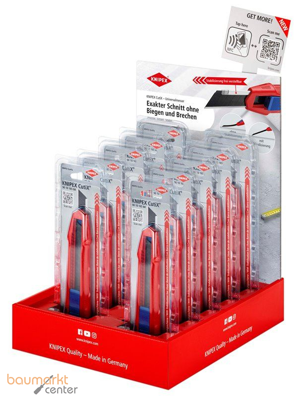KNIPEX 00 18 01 V44 Thekendisplay 10-teilig 305 mm