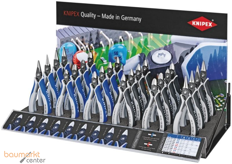 KNIPEX 00 19 34 2 V02 Elektronikzangen-Display ohne Zangen 212 mm