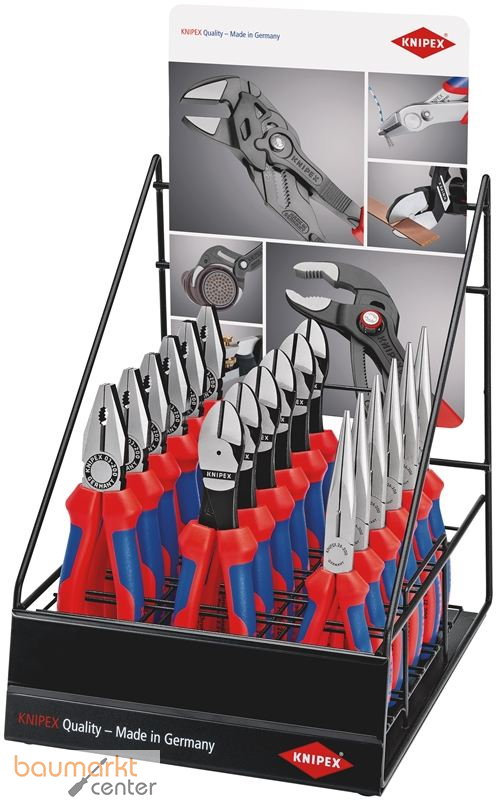 KNIPEX 00 19 34 4 Verkaufsdisplay f�r die Wand- oder Thekenpr�sentation ohne Zangen 290 mm