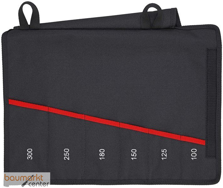 KNIPEX 00 19 55 S4 LE Rolltasche f�r Zangenschl�ssel leer 6 F�cher 340 mm