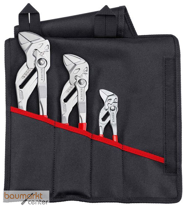 KNIPEX 00 19 55 S7 Zangenschl�ssel-Set 3-teilig 330 mm