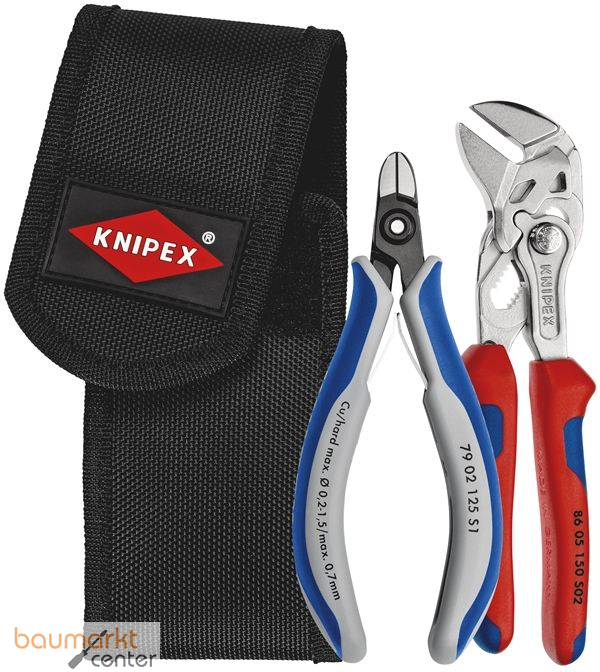 KNIPEX 00 19 72 V01 Kabelbinder-Trennset 1 x 86 05 150 S02, 1 x 79 02 125 S1 175 mm