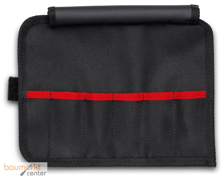 KNIPEX 00 19 92 V01 LE Werkzeug-Rolltasche f�r isolierte Pinzetten 5 F�cher 90 mm