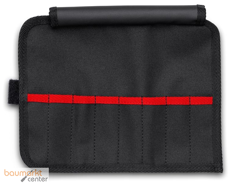 KNIPEX 00 19 92 V02 LE Werkzeug-Rolltasche f�r Pinzetten 7 F�cher 90 mm