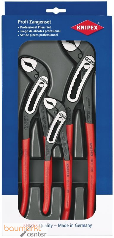 KNIPEX 00 20 09 V03 Alligator�-Paket 1 x 88 01 180, 1 x 88 01 250, 1 x 88 01 300