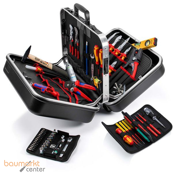 KNIPEX 00 21 42 Werkzeugkoffer "BIG Twin" Elektro 66-teilig 290 mm