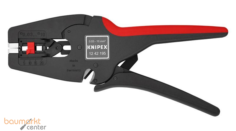 KNIPEX 12 42 195 MultiStrip 10 Automatische Abisolierzange 195 mm