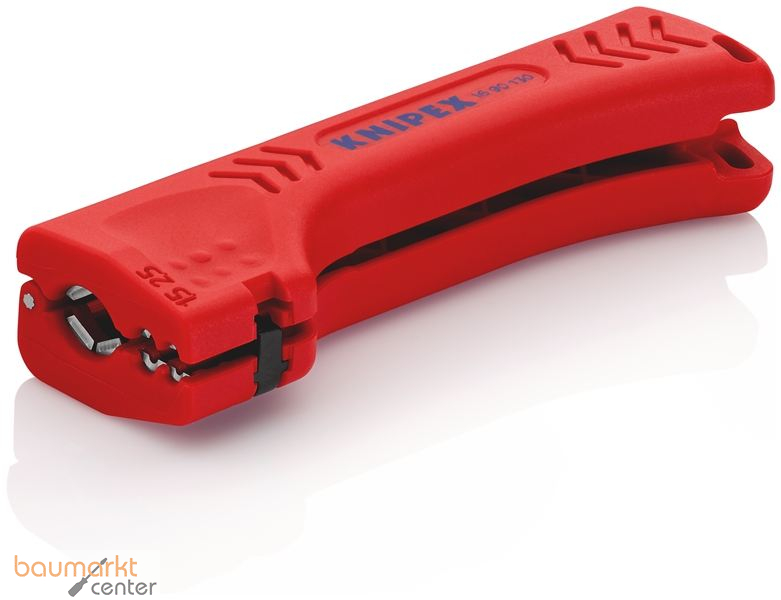 KNIPEX 16 90 130 SB Universal-Abmantelungswerkzeug f�r Geb�ude- und Industriekabel 130 mm