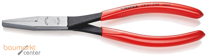 KNIPEX 28 01 200 Montierzange mit Kunststoff �berzogen schwarz atramentiert 200 mm