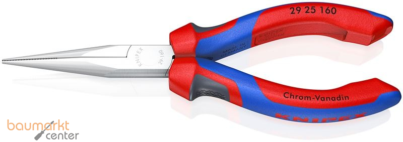 KNIPEX 29 25 160 Telefonzange mit Comfort-Griffen verchromt 160 mm
