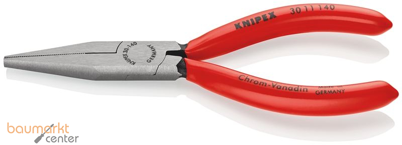 KNIPEX 30 11 140 Langbeckzange mit Kunststoff �berzogen schwarz atramentiert 140 mm