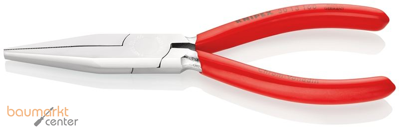 KNIPEX 30 13 160 Langbeckzange mit Kunststoff �berzogen verchromt 160 mm