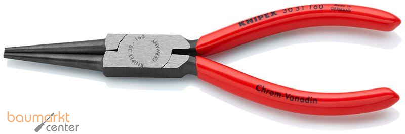 KNIPEX 30 31 160 Langbeckzange mit Kunststoff �berzogen schwarz atramentiert 160 mm