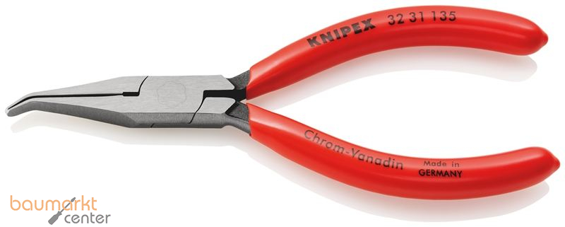 KNIPEX 32 31 135 Justierzange mit Kunststoff �berzogen schwarz atramentiert 135 mm