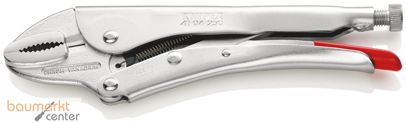 KNIPEX 41 04 250 SB Gripzange verzinkt 250 mm