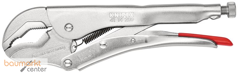 KNIPEX 41 14 250 Gripzange verzinkt 250 mm