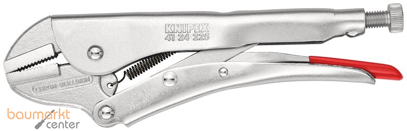 KNIPEX 41 24 225 Gripzange verzinkt 225 mm