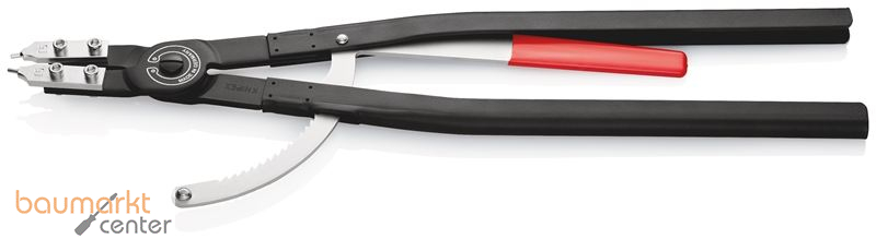 KNIPEX 44 10 J5 Sicherungsringzange f�r Innenringe in Bohrungen schwarz pulverbeschichtet 570 mm