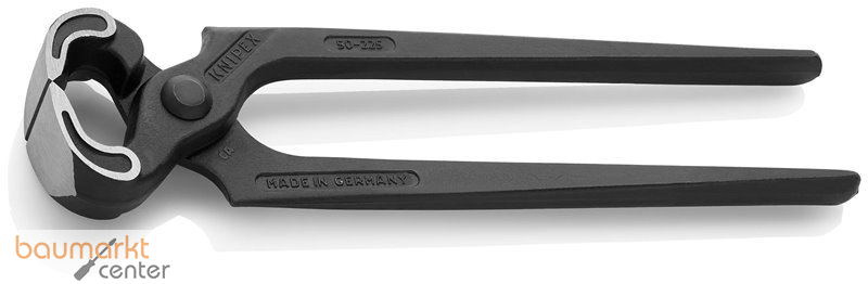 KNIPEX 50 00 225 SB Kneifzange schwarz atramentiert 225 mm