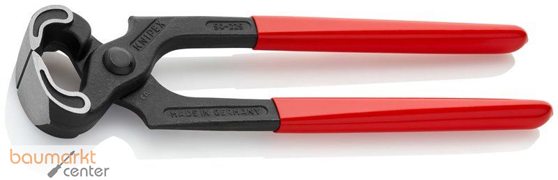 KNIPEX 50 01 225 SB Kneifzange mit Kunststoff �berzogen schwarz atramentiert 225 mm