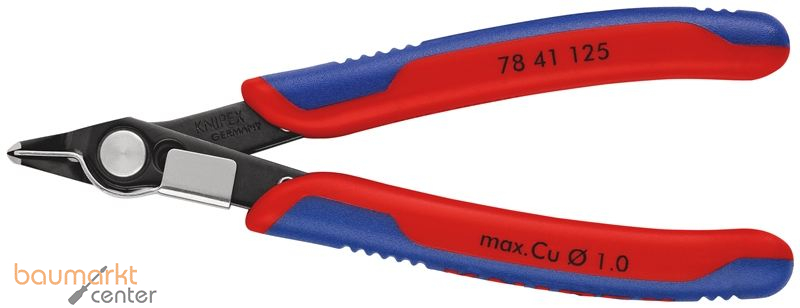 KNIPEX 78 41 125 Electronic Super Knips� mit Mehrkomponenten-H�llen br�niert 125 mm