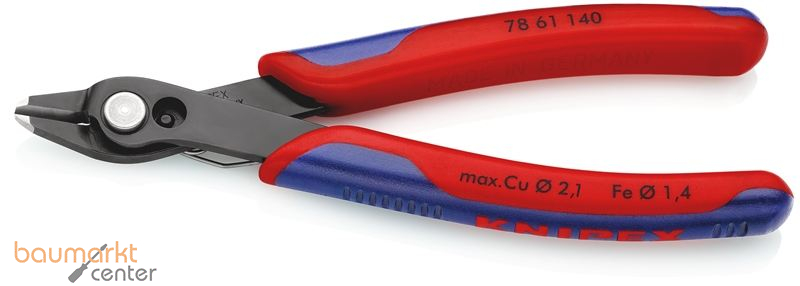 KNIPEX 78 61 140 SB Electronic Super Knips� XL mit Mehrkomponenten-H�llen br�niert 140 mm
