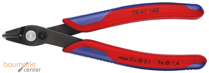 KNIPEX 78 61 140 Electronic Super Knips� XL mit Mehrkomponenten-H�llen br�niert 140 mm
