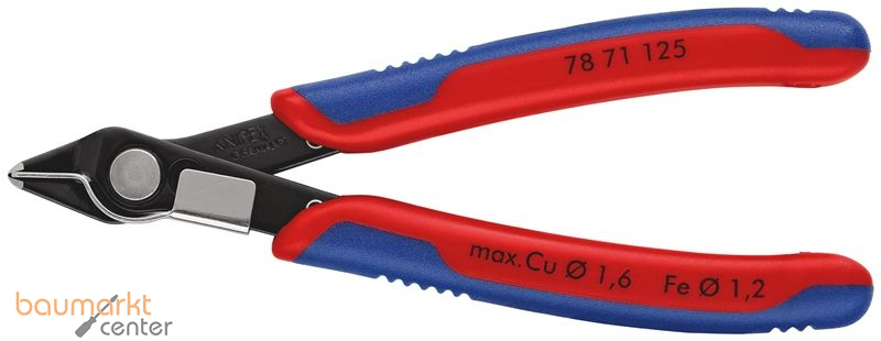 KNIPEX 78 71 125 Electronic Super Knips� mit Mehrkomponenten-H�llen br�niert 125 mm