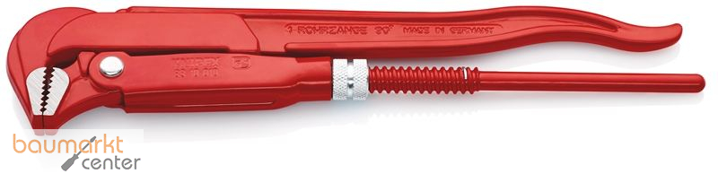 KNIPEX 83 10 010 Rohrzange 90� rot pulverbeschichtet 310 mm