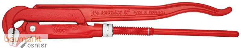 KNIPEX 83 10 015 Rohrzange 90� rot pulverbeschichtet 420 mm