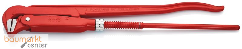 KNIPEX 83 10 020 Rohrzange 90� rot pulverbeschichtet 560 mm