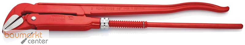 KNIPEX 83 20 020 Rohrzange 45� rot pulverbeschichtet 570 mm