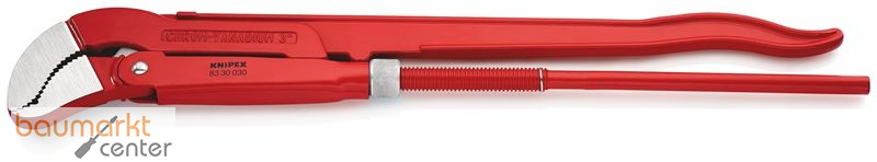 KNIPEX 83 30 030 Rohrzange S-Maul rot pulverbeschichtet 680 mm