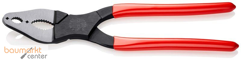 KNIPEX 84 21 200 Fahrzeug-Konuszange mit Kunststoff �berzogen schwarz atramentiert 200 mm