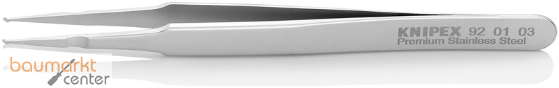 KNIPEX 92 01 03 SMD-Pr�zisionspinzette Glatt 120 mm