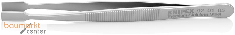 KNIPEX 92 01 05 Universalpinzette Geriffelt 120 mm
