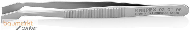 KNIPEX 92 01 06 Universalpinzette Geriffelt 120 mm