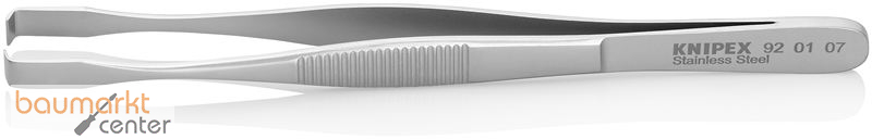 KNIPEX 92 01 07 Positionierpinzette Geriffelt 143 mm