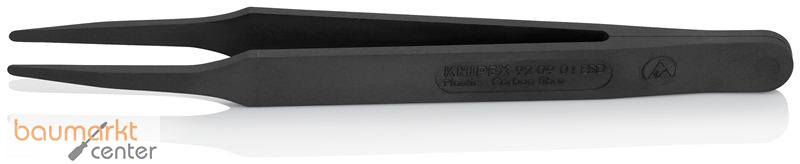 KNIPEX 92 09 01 ESD Kunststoffpinzette ESD Glatt 115 mm