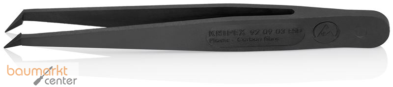 KNIPEX 92 09 03 ESD Kunststoffpinzette ESD Glatt 110 mm
